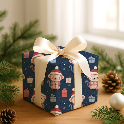 Merry Monkeys Unwrap Winter Wonders