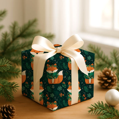 Frosty Foxes Dance Through Winter