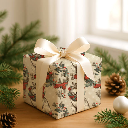 Winter's Crimson Pine Companions