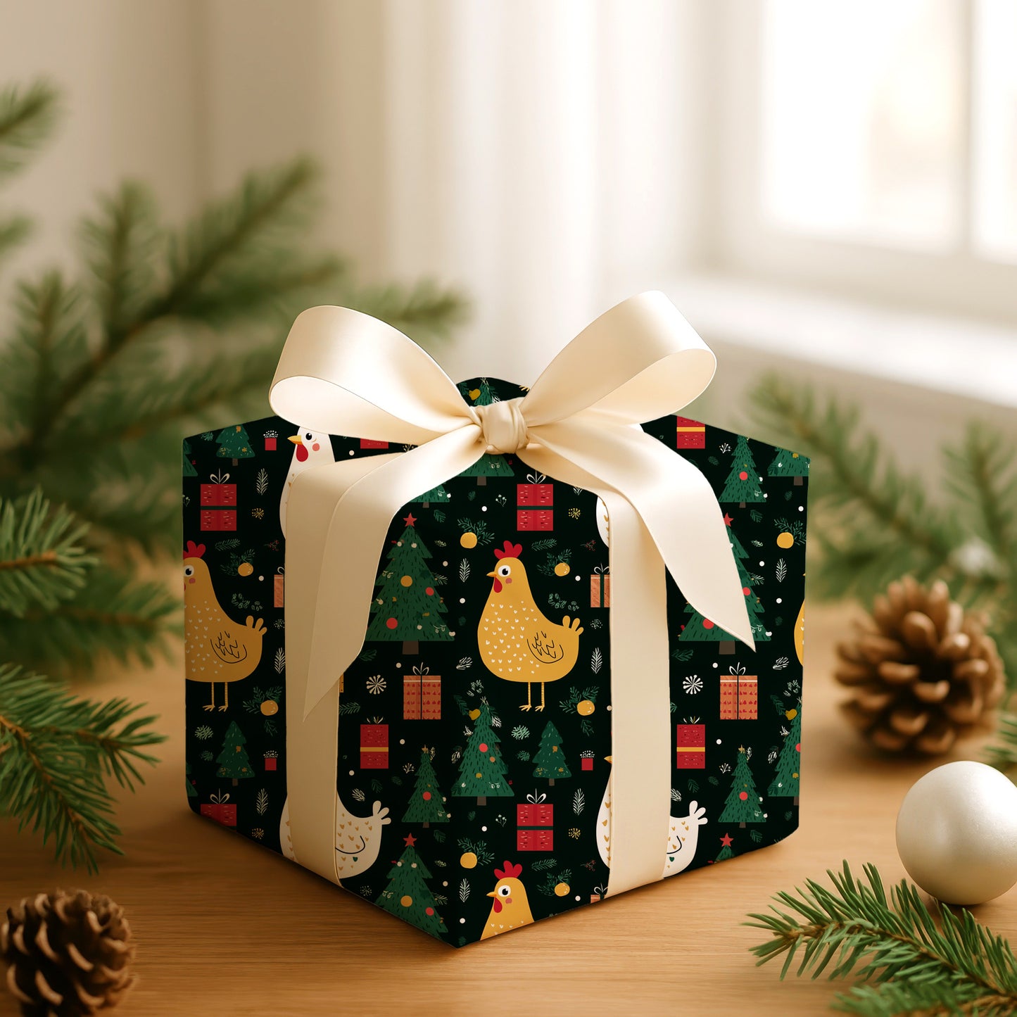 Festive Feathered Friends Gather