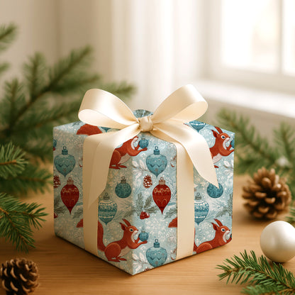 Russet Tails Dance Winter's Pattern