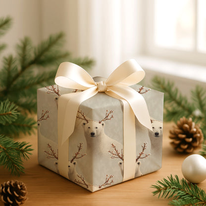 Winter's Luminous Antler Bearers