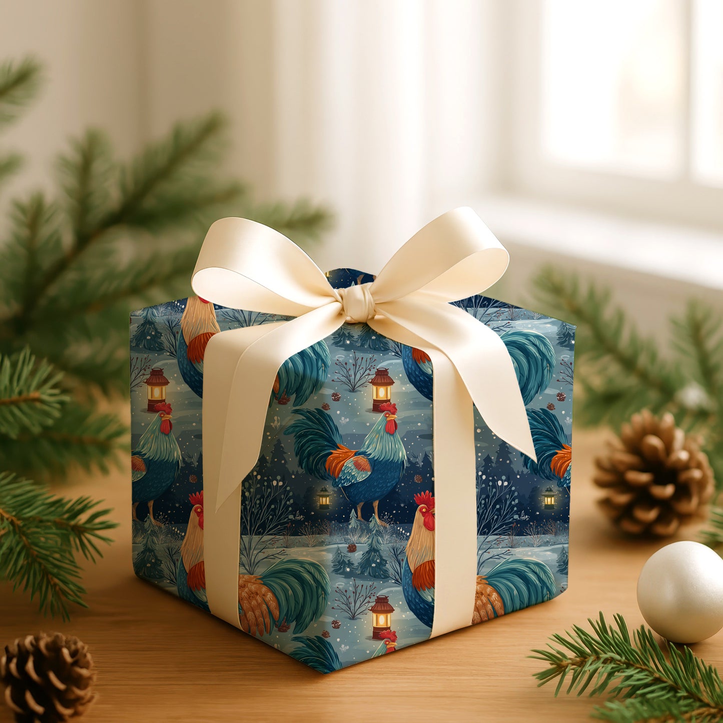 Midnight Roosters Guard Winter's Silence