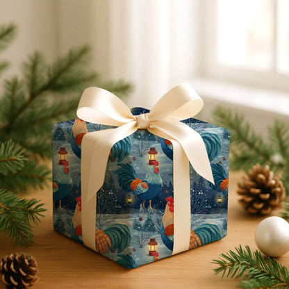 Midnight Roosters Guard Winter's Silence