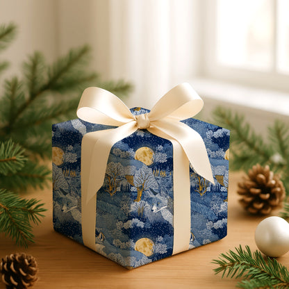 Midnight Foxes Weave Starlit Tales