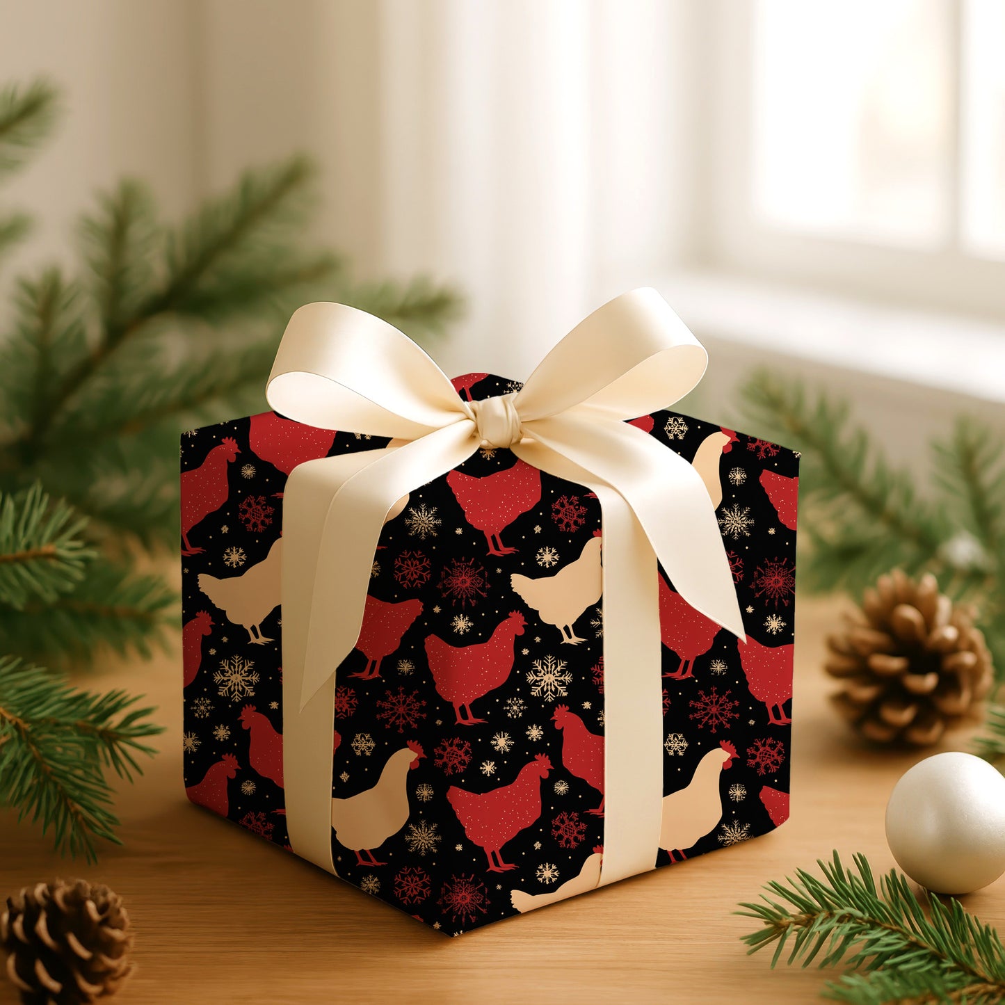 Winter's Farmyard Midnight Dance