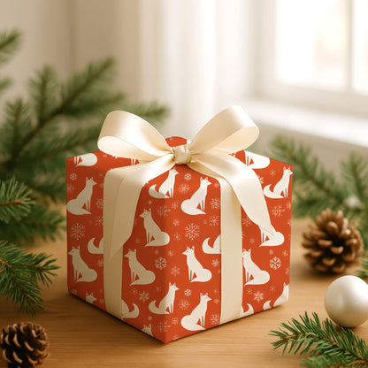 Arctic Foxes Dance Through Amber Light