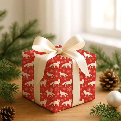 Arctic Foxes Dance Through Winter's Realm