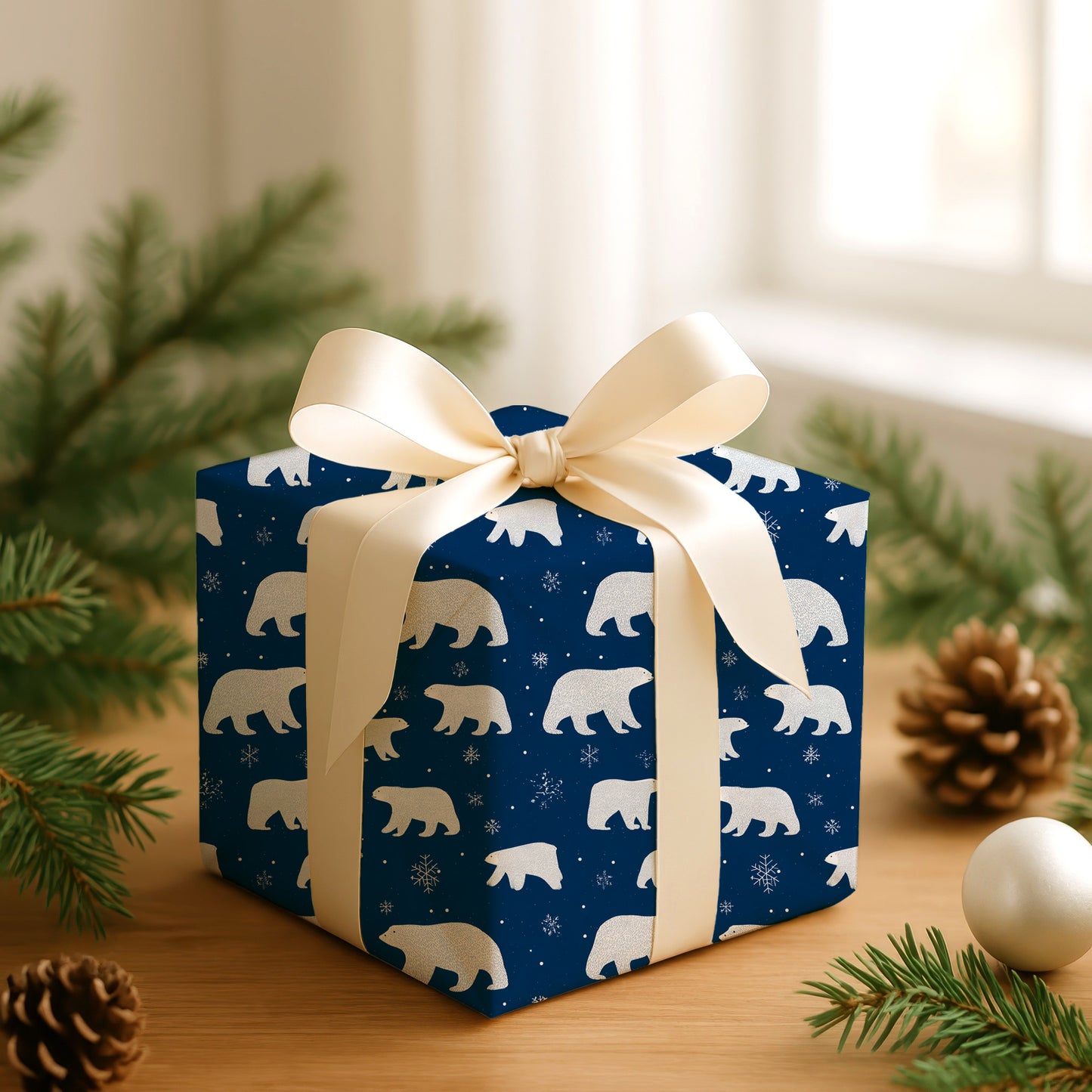 Arctic Wanderers Under Starlit Skies