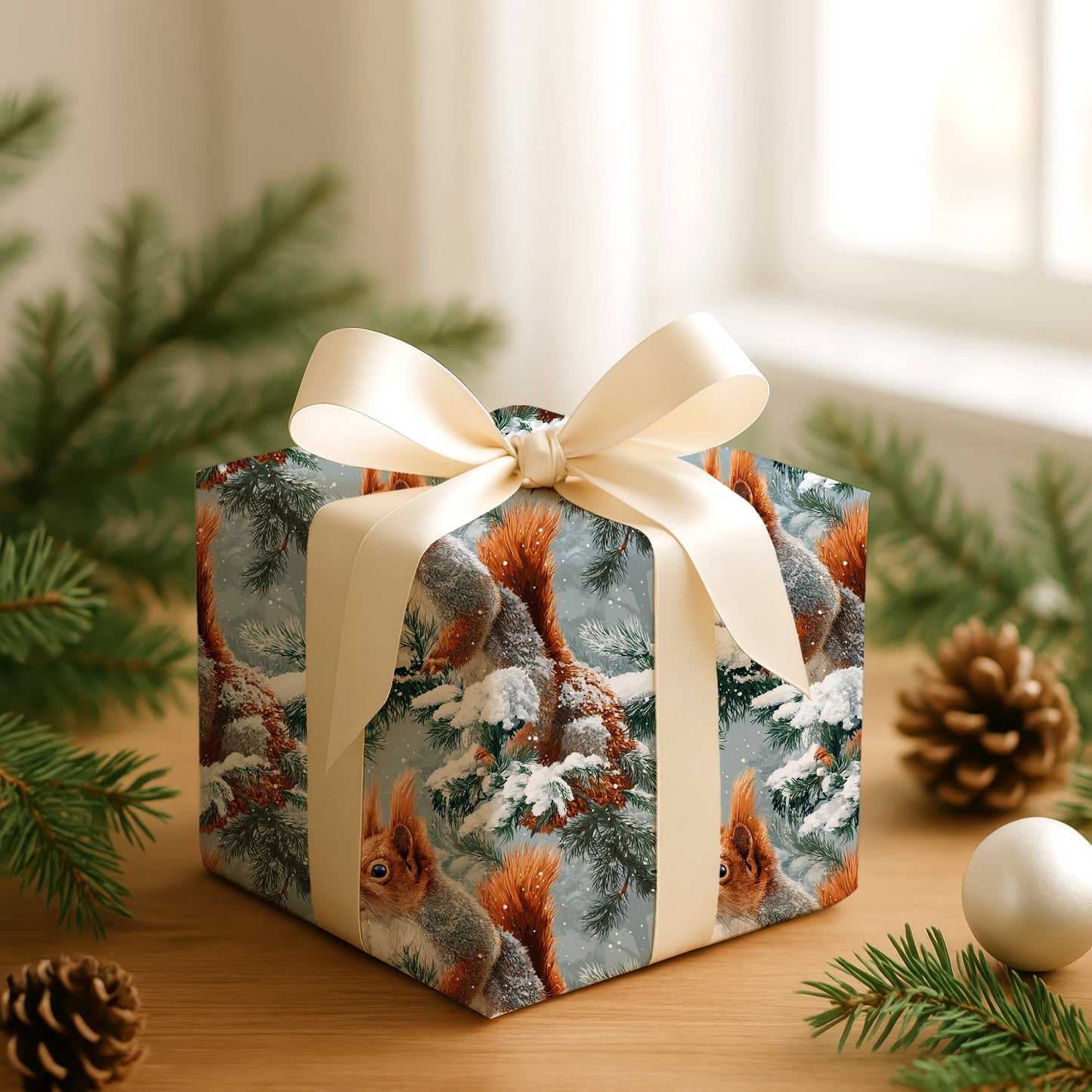 Winter's Copper Sentinel Waits