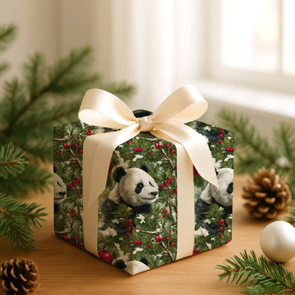 Winter's Panda Ornaments
