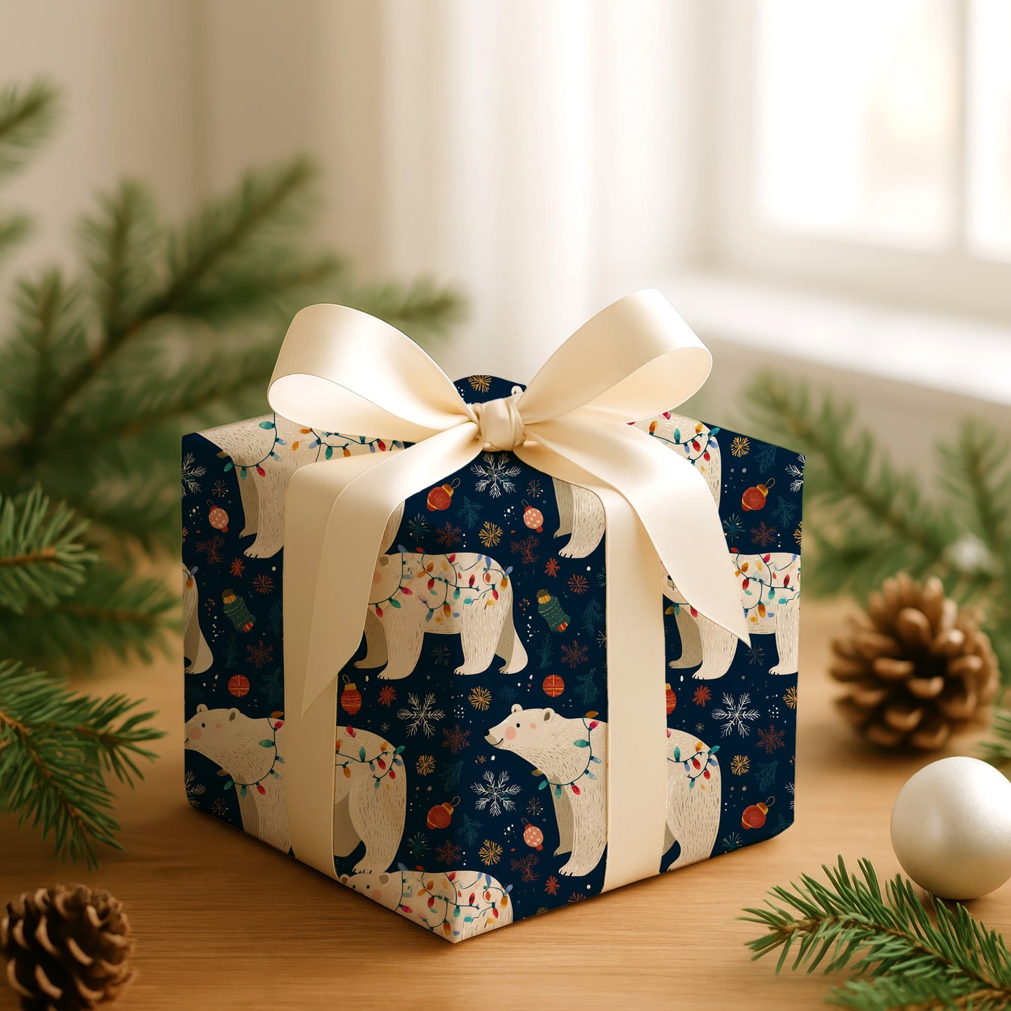 Polar Bears' Winter Waltz