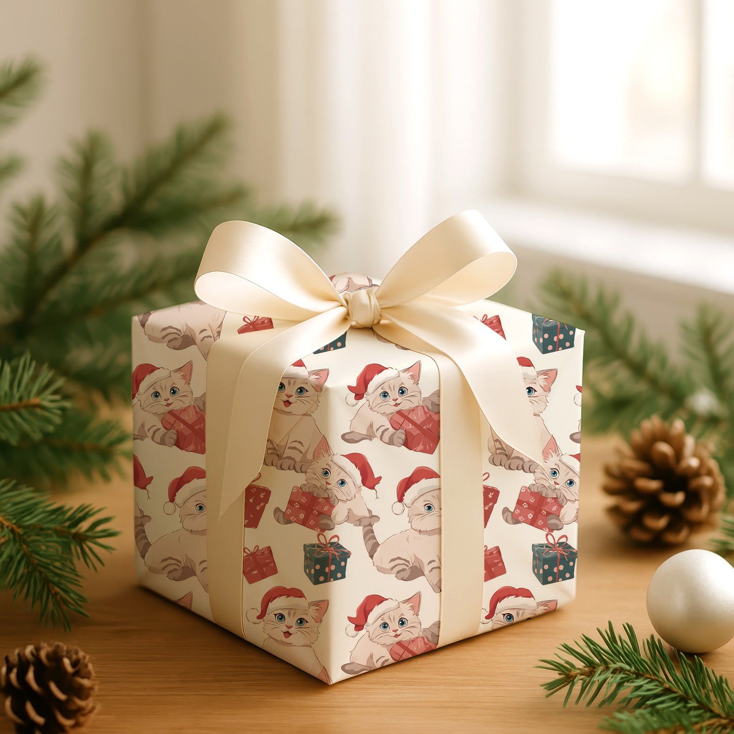 Playful Paws Unwrap Holiday Magic