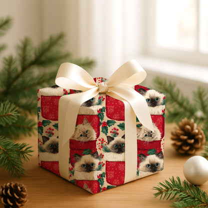 Cozy Cats in Christmas Stockings