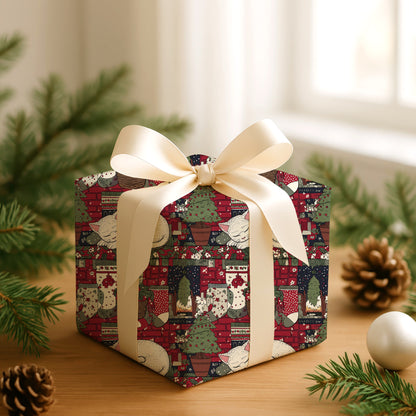 Winter's Cozy Patchwork Symphony