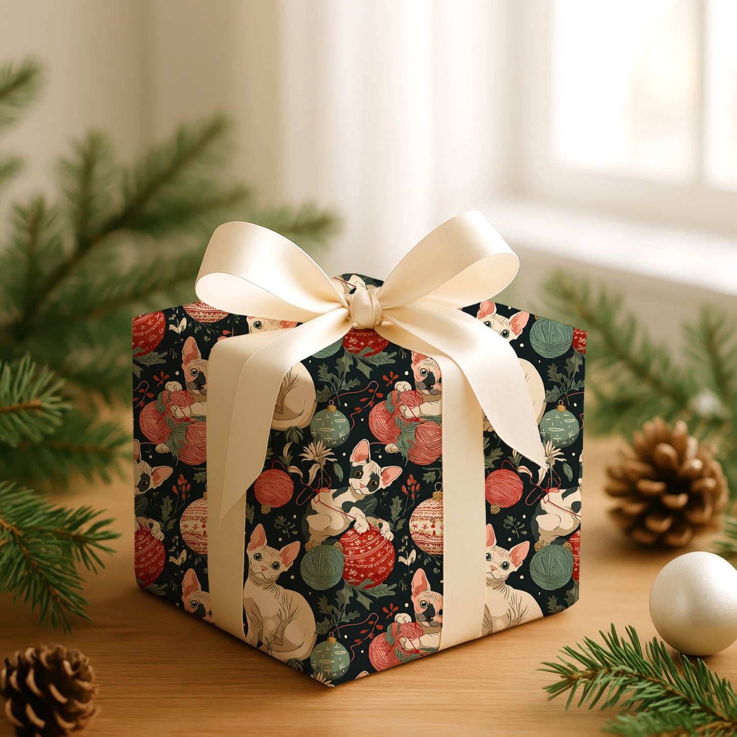 Yarn Tangles And Festive Felines