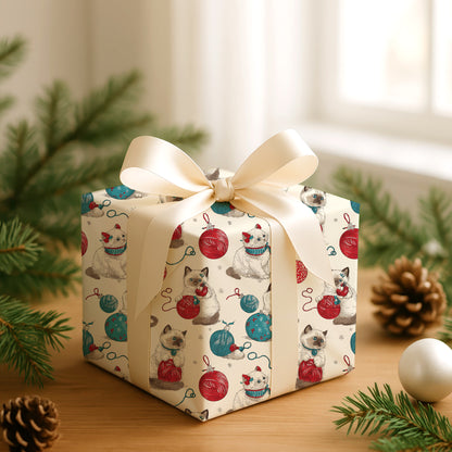 Cats Unravel Christmas Cheer