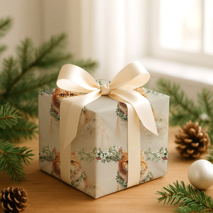 Ginger Royalty Wears Winter's Crown