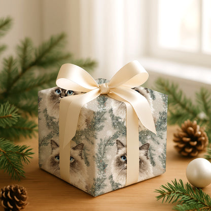 Frost Catches Blue Gaze