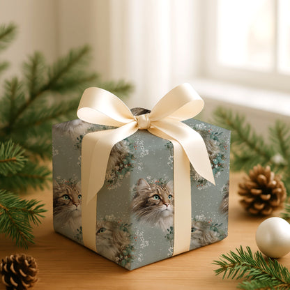 Winter's Soft Feline Grace