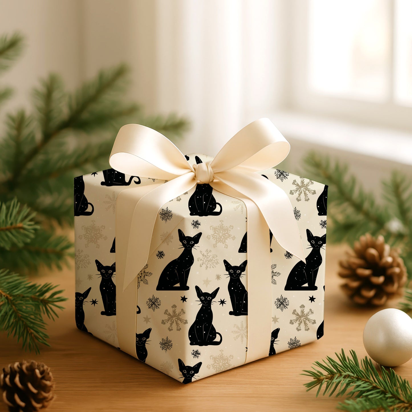 Midnight Cats Dance With Starlight