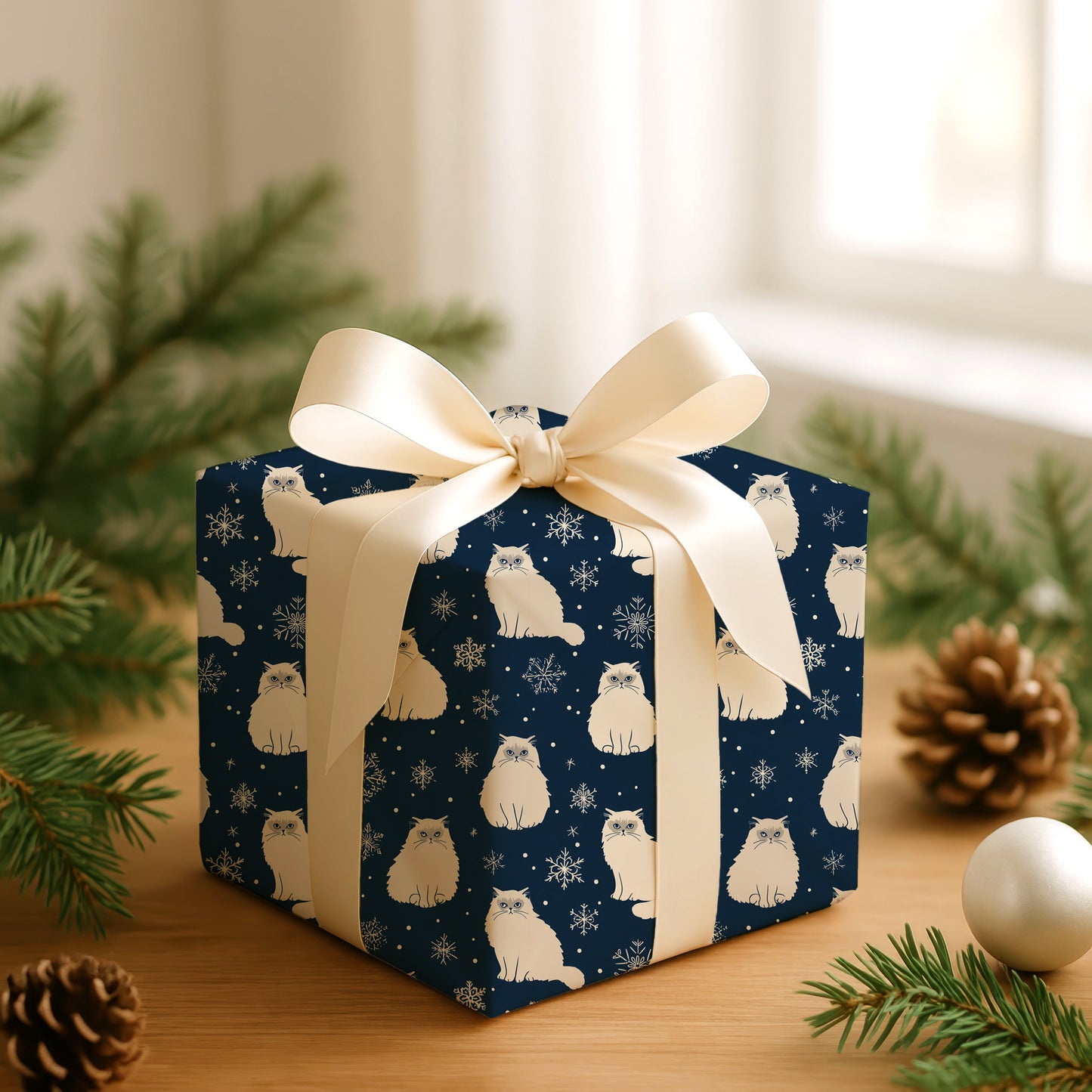 Frost Cats Drift Through Midnight