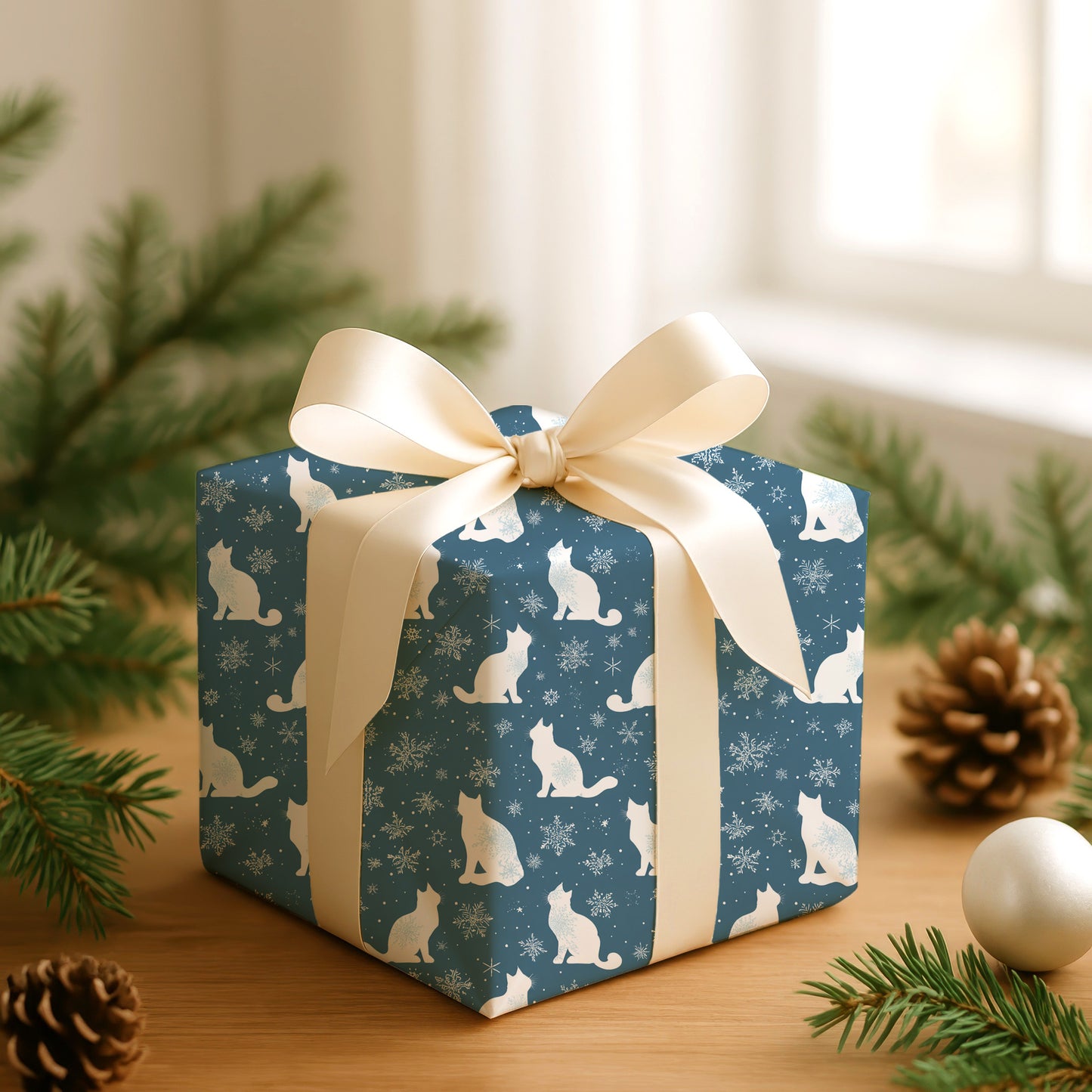 Winter's Silent Feline Chorus