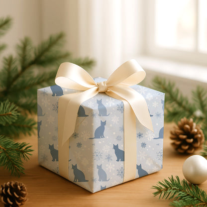 Cats Drift Through Frozen Starlight