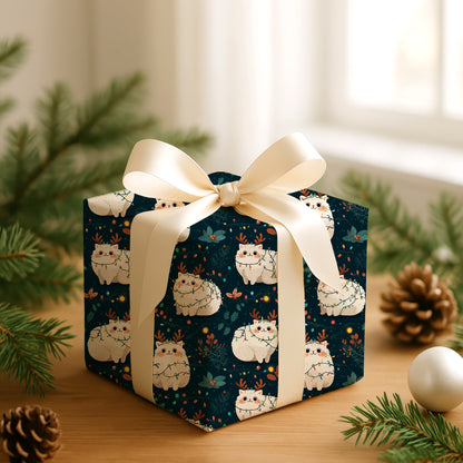 Festive Felines Glow With Winter Magic