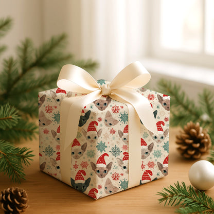 Festive Felines Frolic Through Winter