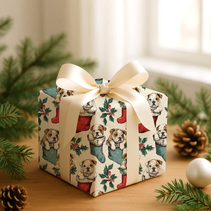 Bulldogs Tucked In Holiday Cheer