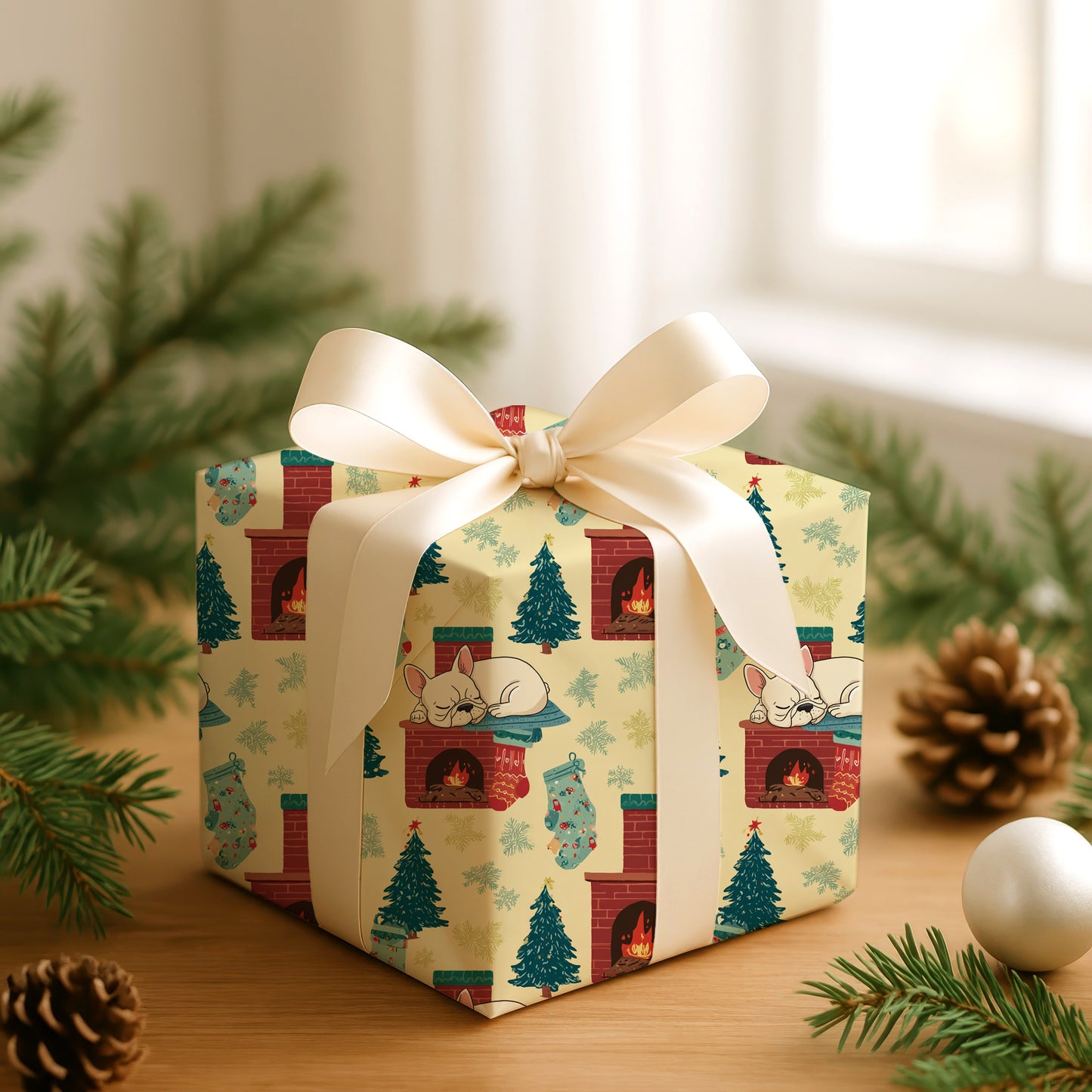 Cozy Flames Dance Through Winter