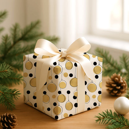 Golden Baubles Dancing Softly