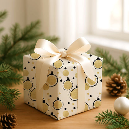 Golden Orbits Of Holiday Cheer