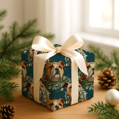 Bulldog Blooms In Winter's Embrace