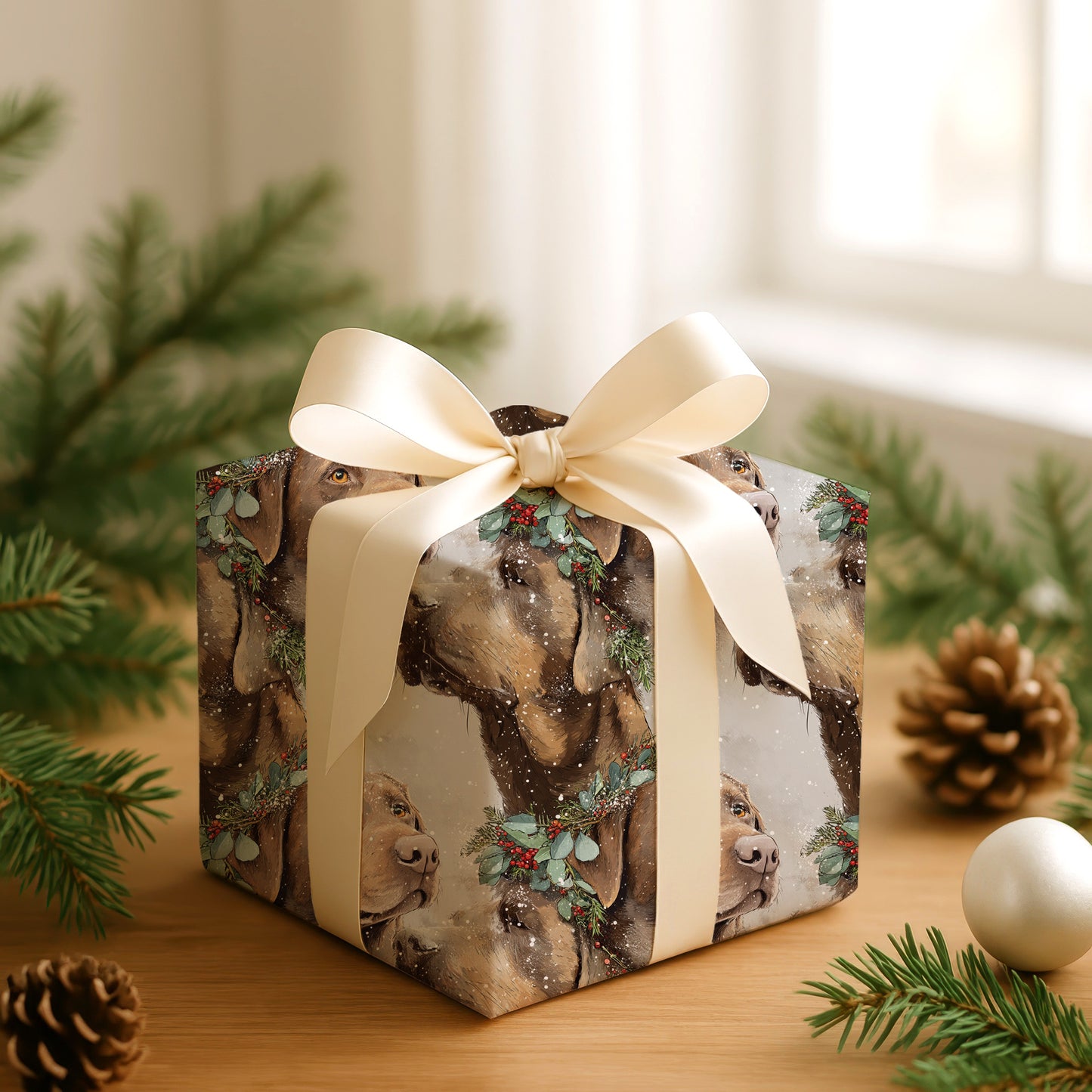 Winter's Loyal Companion Waits