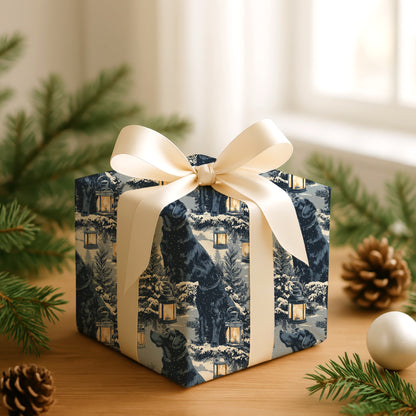 Lanterns Guide Winter's Faithful Friend