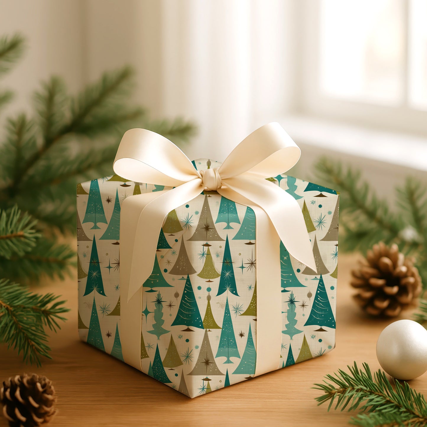 Mid-Century Magic Of Festive Trees