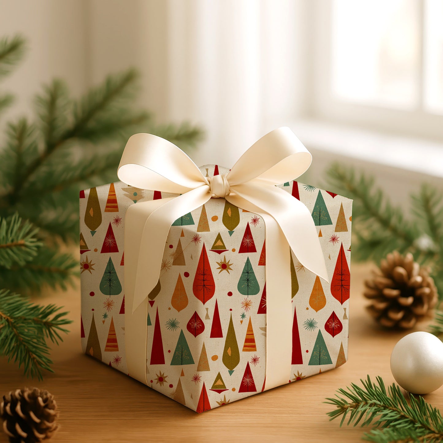 Mid-Century Magic Of Winter Trees