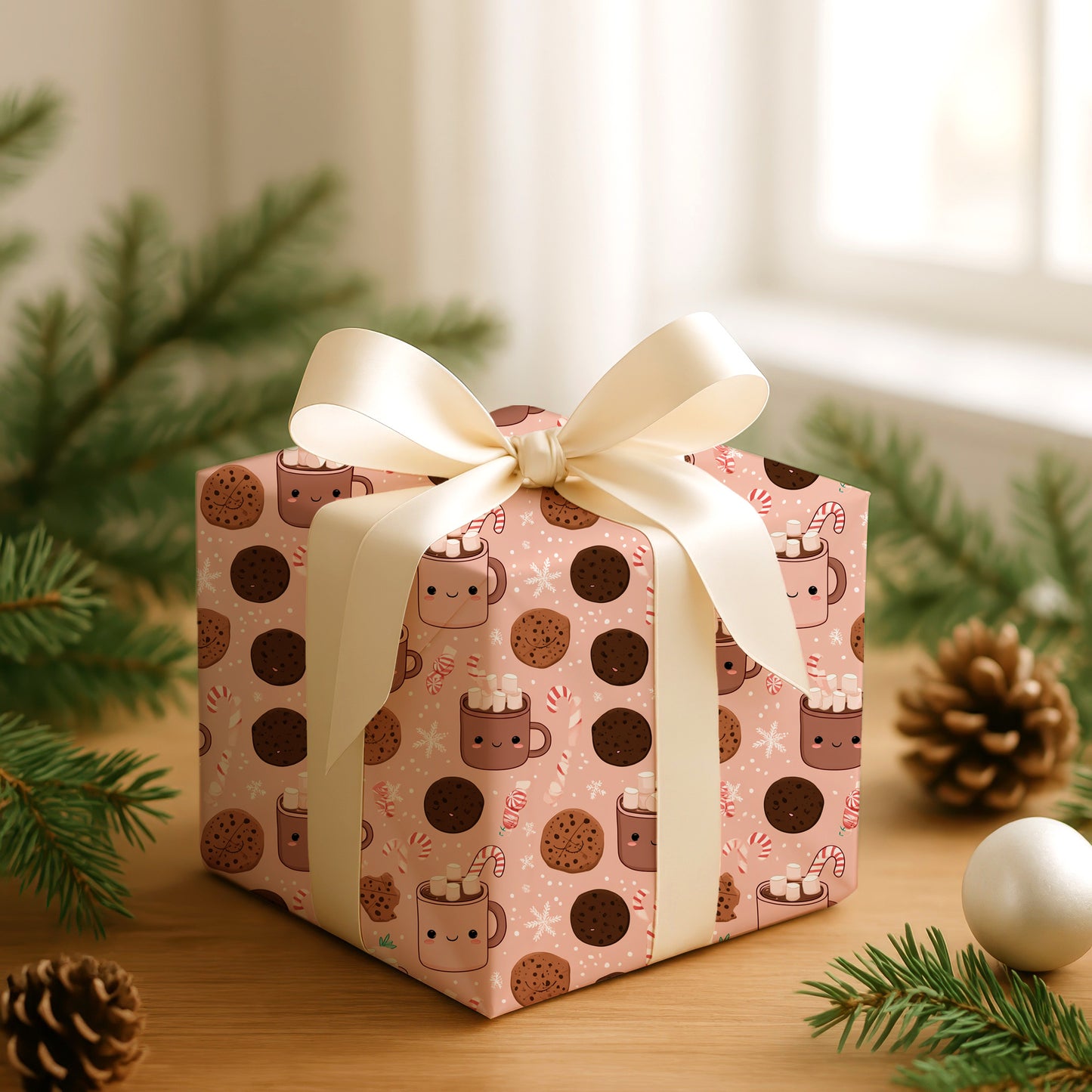 Cozy Cocoa Cookies Dance Together