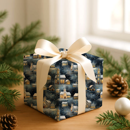 Midnight Churches Drift Through Starlight