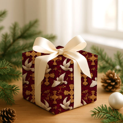 Golden Crosses Dance With Doves