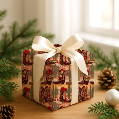 Southwestern Christmas Blooms Softly