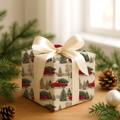 Red Trucks Carry Christmas Home