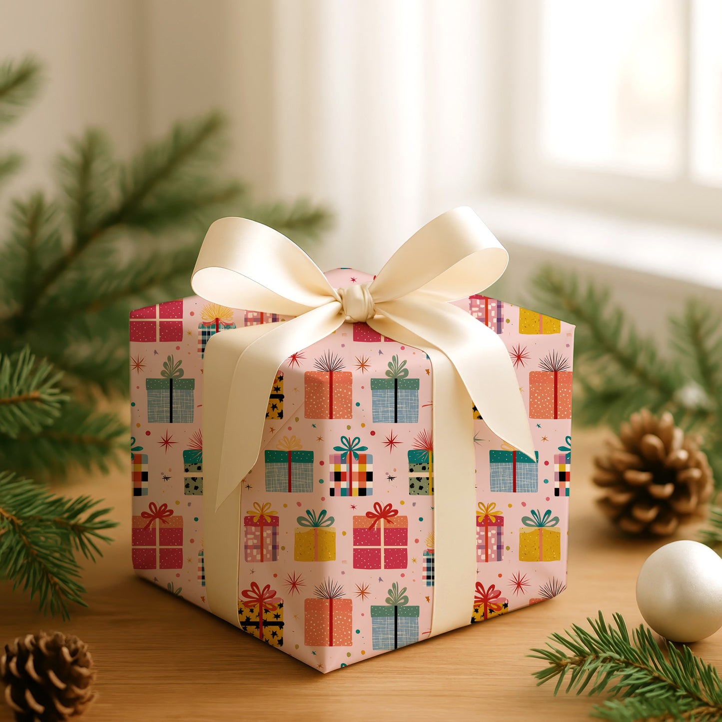 Wrapped Surprises Dancing Through Starlight