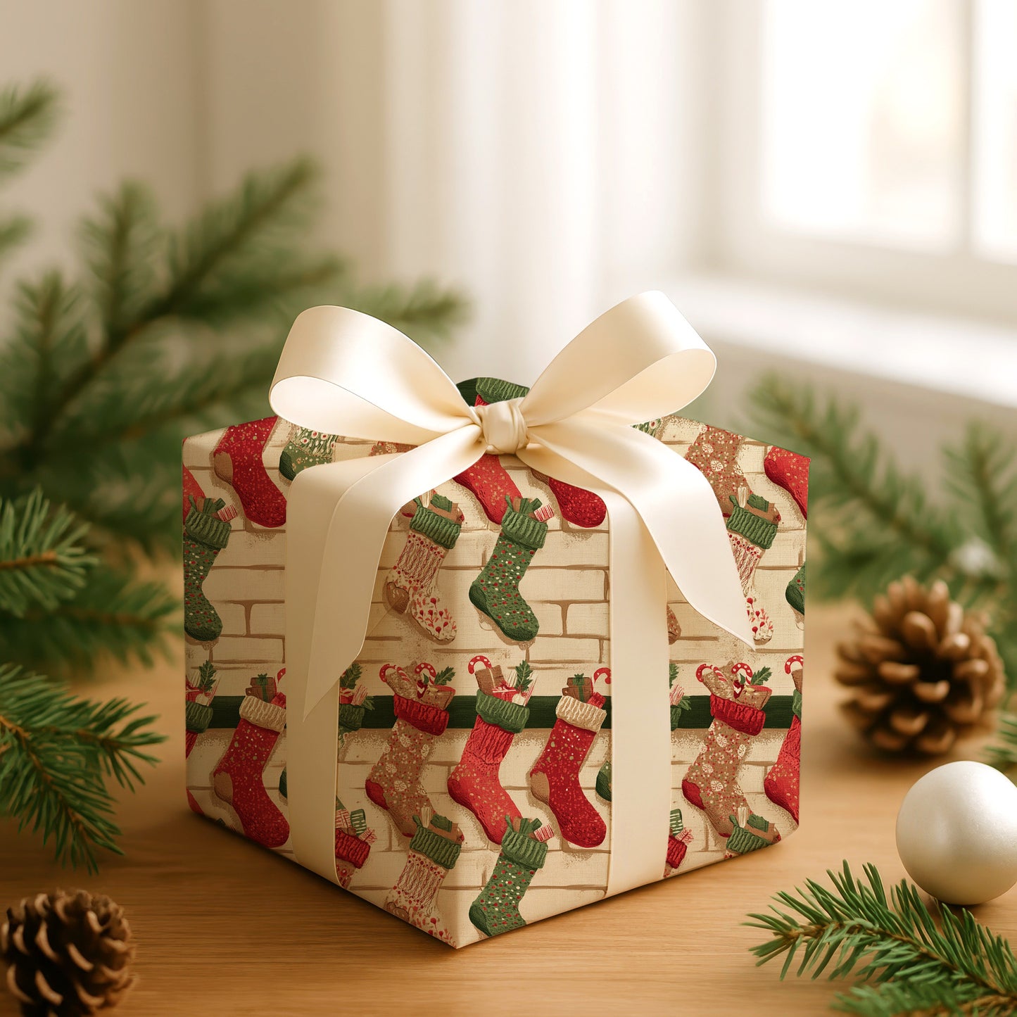 Stockings Hung With Festive Care