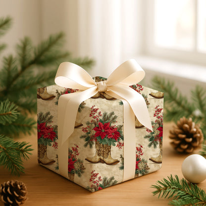 Cowboy Christmas Blooms With Grace