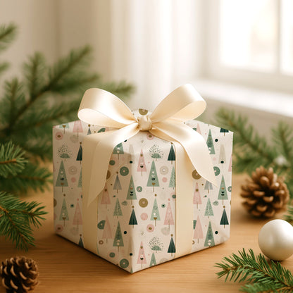 Geometric Forests Dance In Pastel