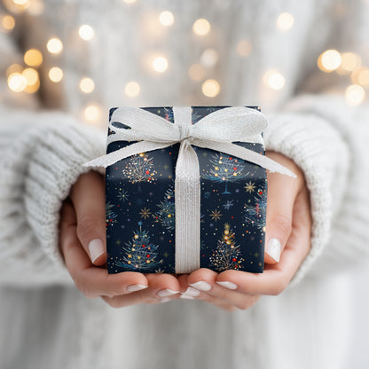 Midnight Stars Trim Winter's Trees