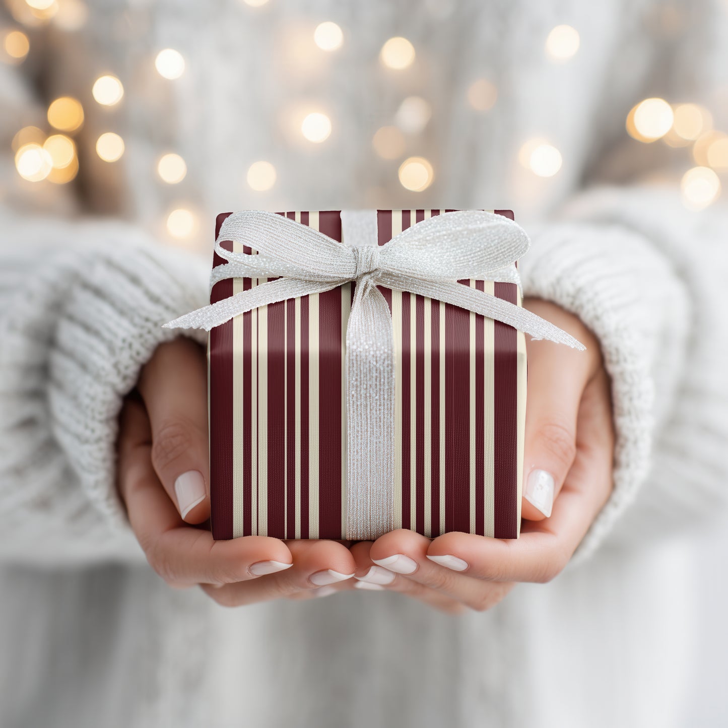 Burgundy Rhythms Slice Through Time